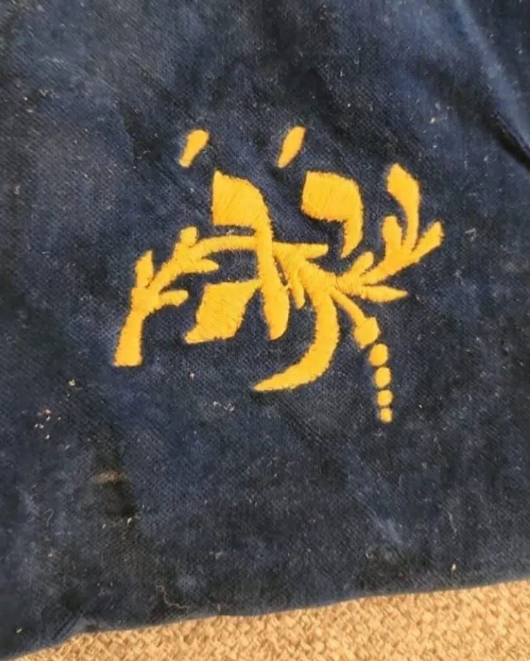 Lost tallit bag with the initials Yud Gimmel