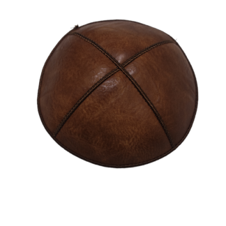 Leather-Look Kippah