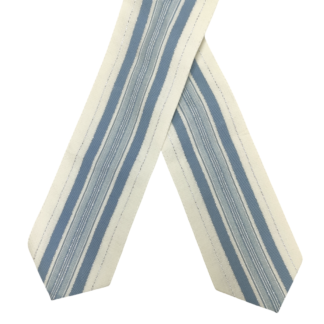 Shachar Sky Blue & Silver