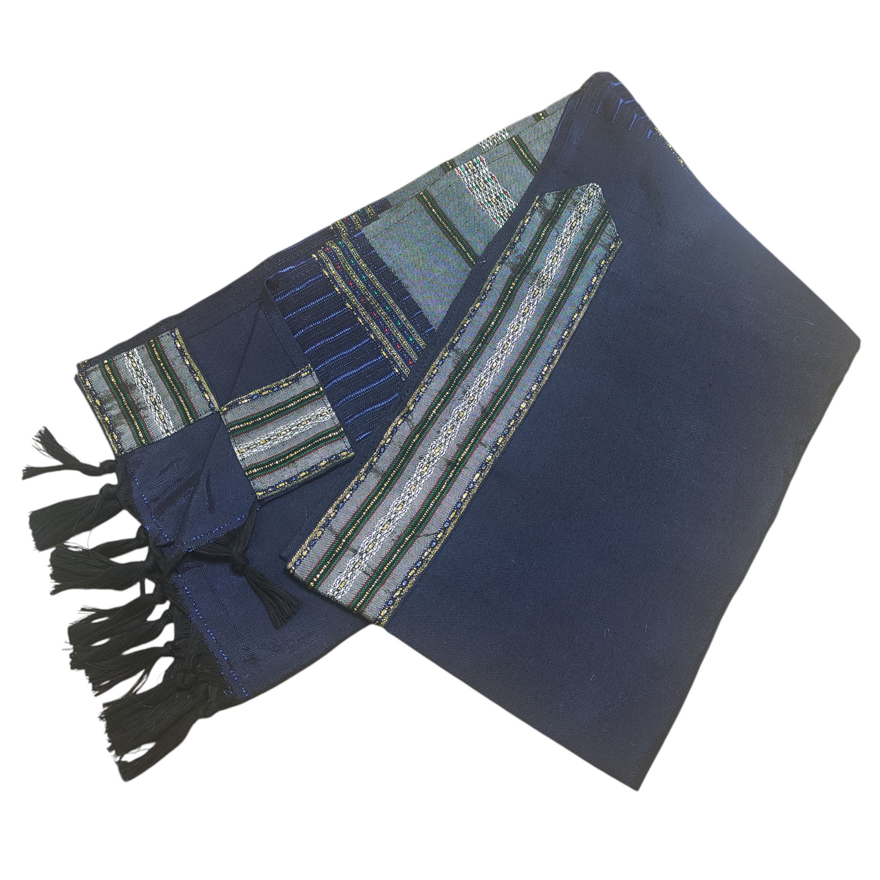Navy Silk