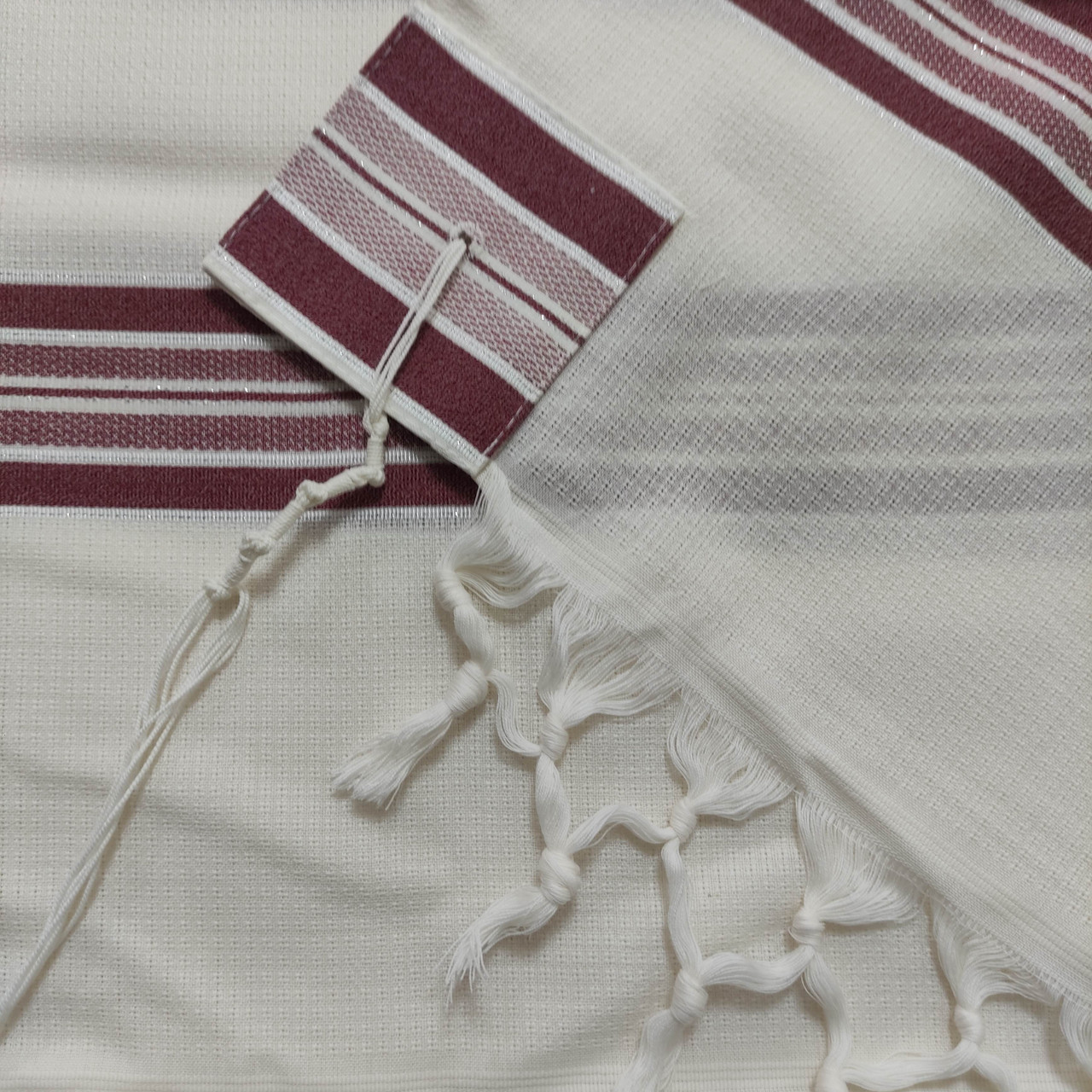 Sienna-Stripe Hallel Nonslip Tallit