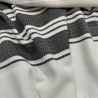 Carmel Black-Striped Talllit