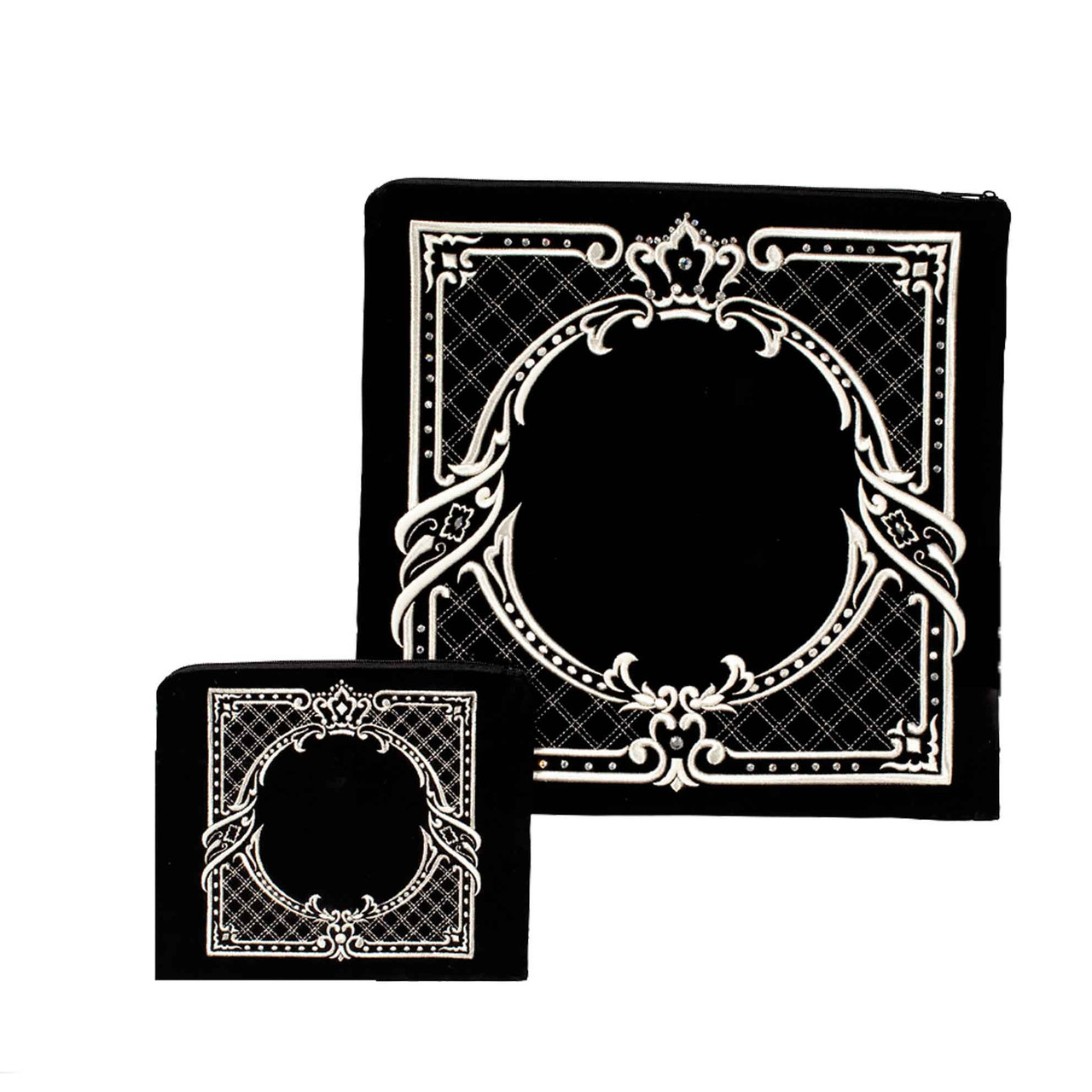 Velvet Regal Frame Tallit Bag
