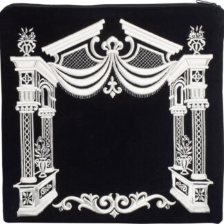 Vilna Gate with Flower Holders Tallit Bag