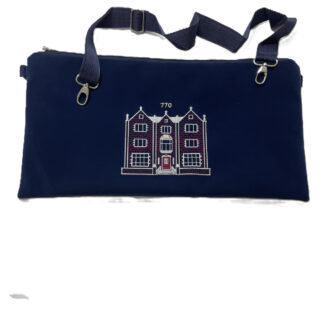 Midnight Blue Chabad 770 Tallit & Tefillin Bag Set