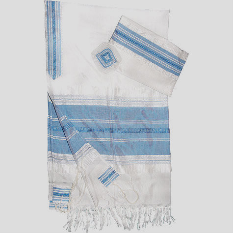 Powder Blue Tallit