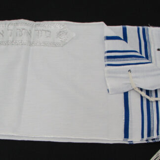 Acrylic Blue-Silver Children's Tallit