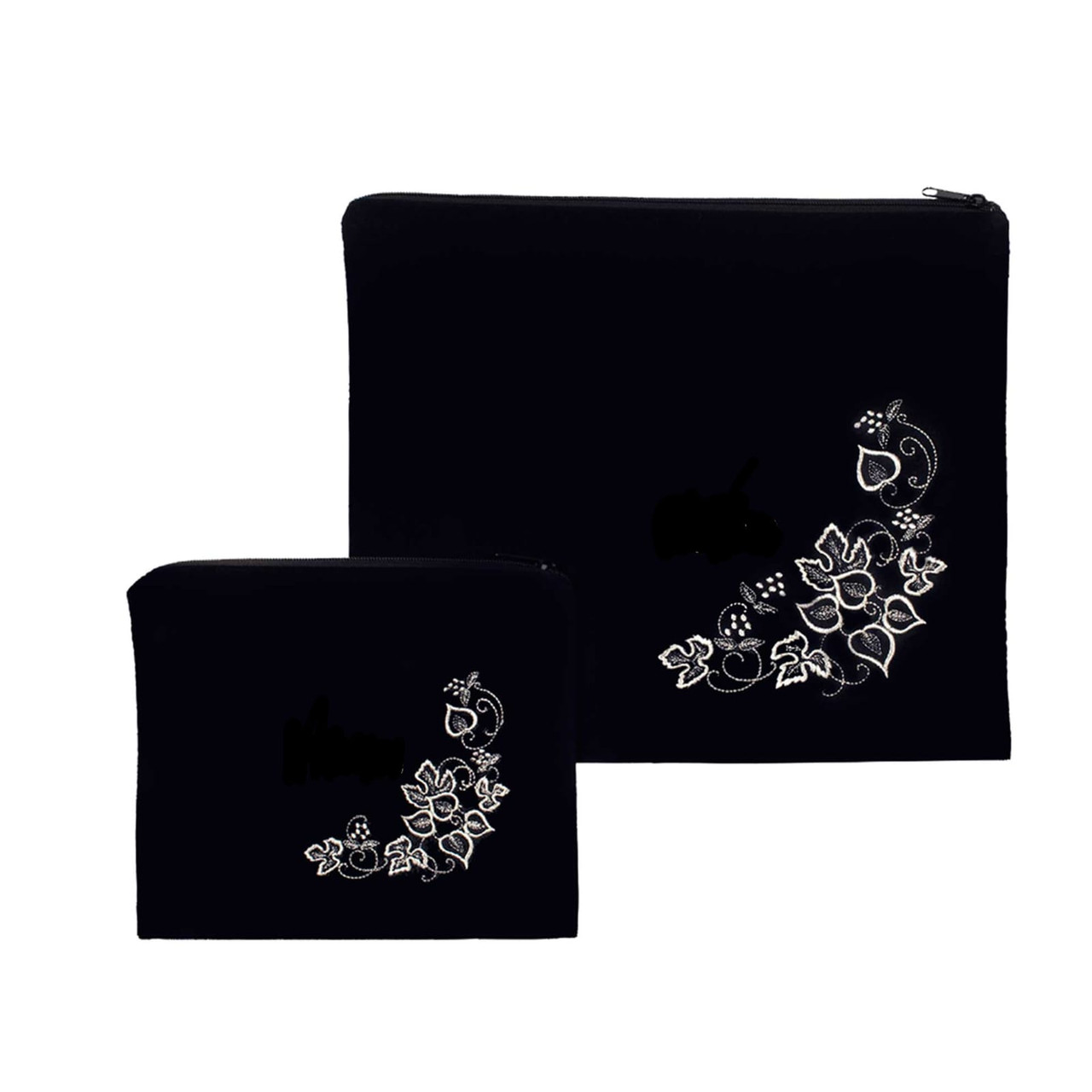 Classic Velvet Tallit Bag "Shoshanim"