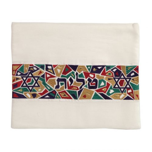 Rainbow Magen David Tallit Bag