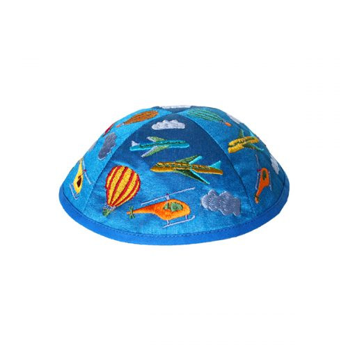 Blue Aircraft Kippah